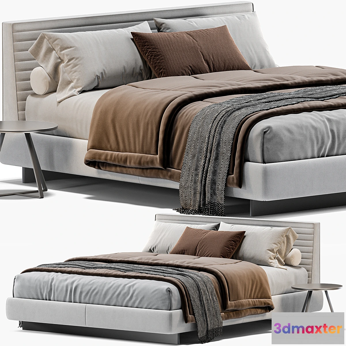 760331 - Minotti Roger Bed - No.4