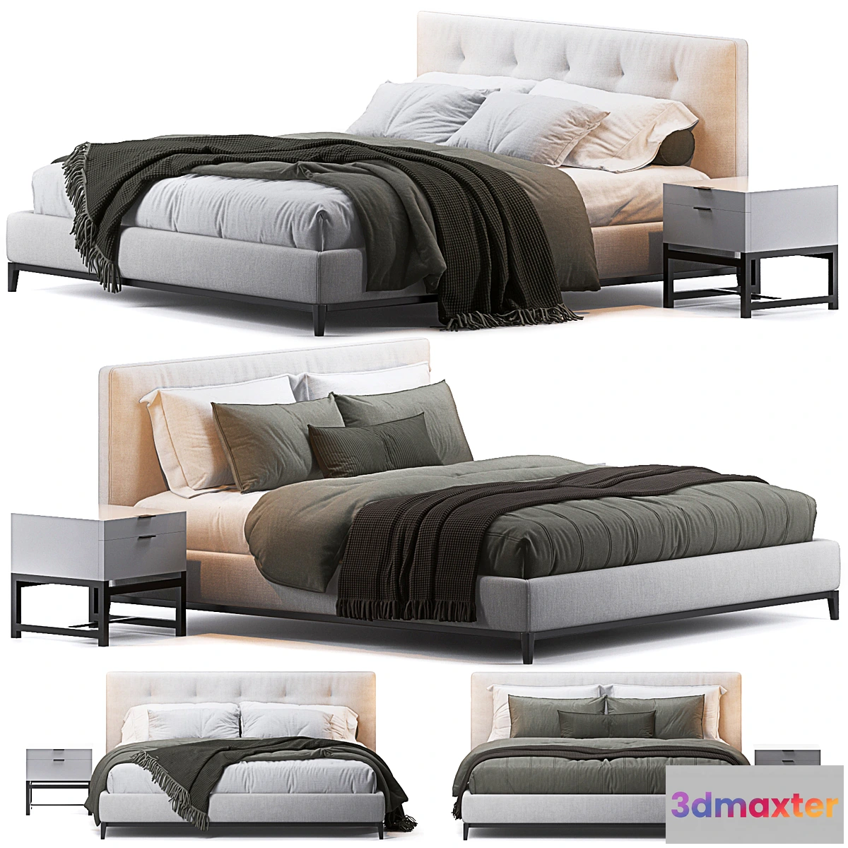 760359 - Andersen bed by Minotti - No.3