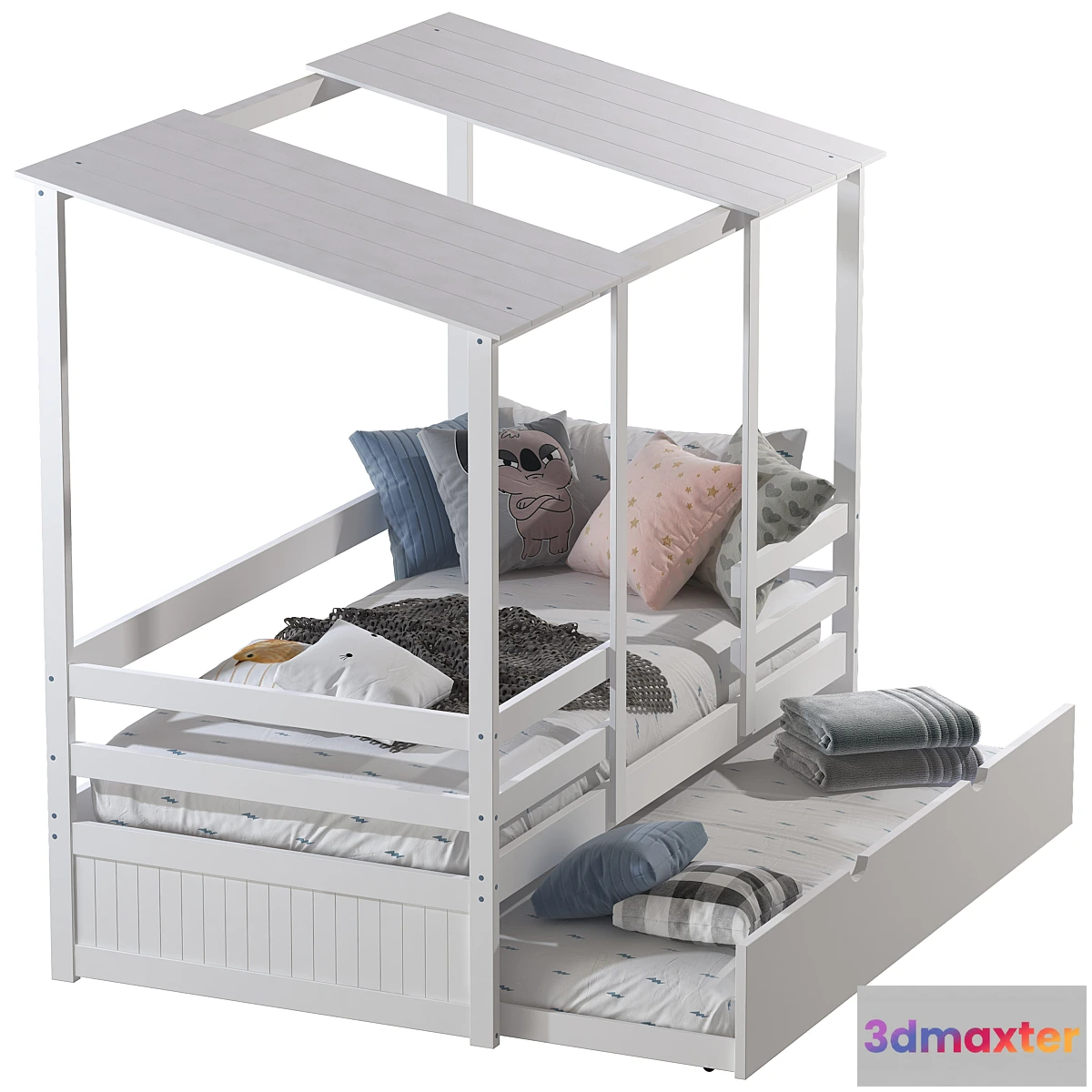 778271 - White kids bed