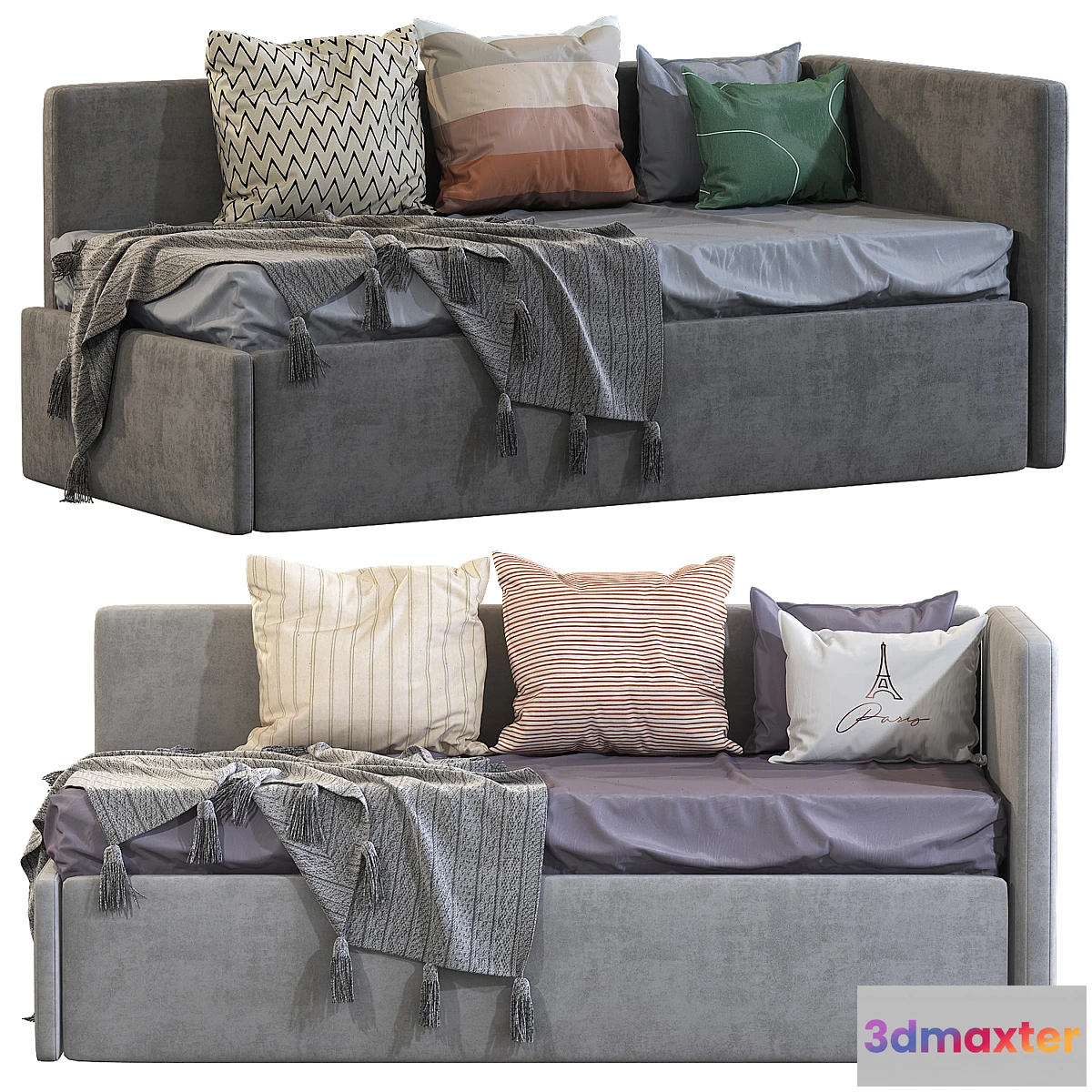 778333 - Children’s sofa bed with decorative pillows 3