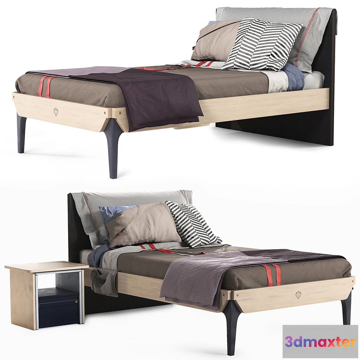 778341 - Cilek_Jugendzimmer_Trio_Bett