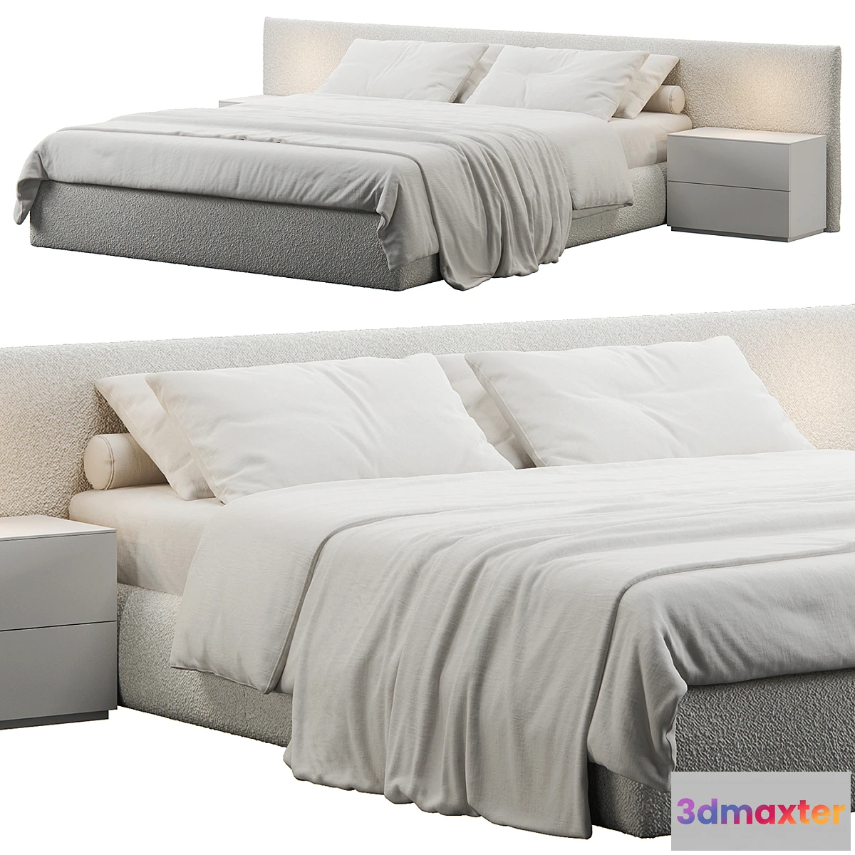 782292 - Soft Headboard Bed - No.3
