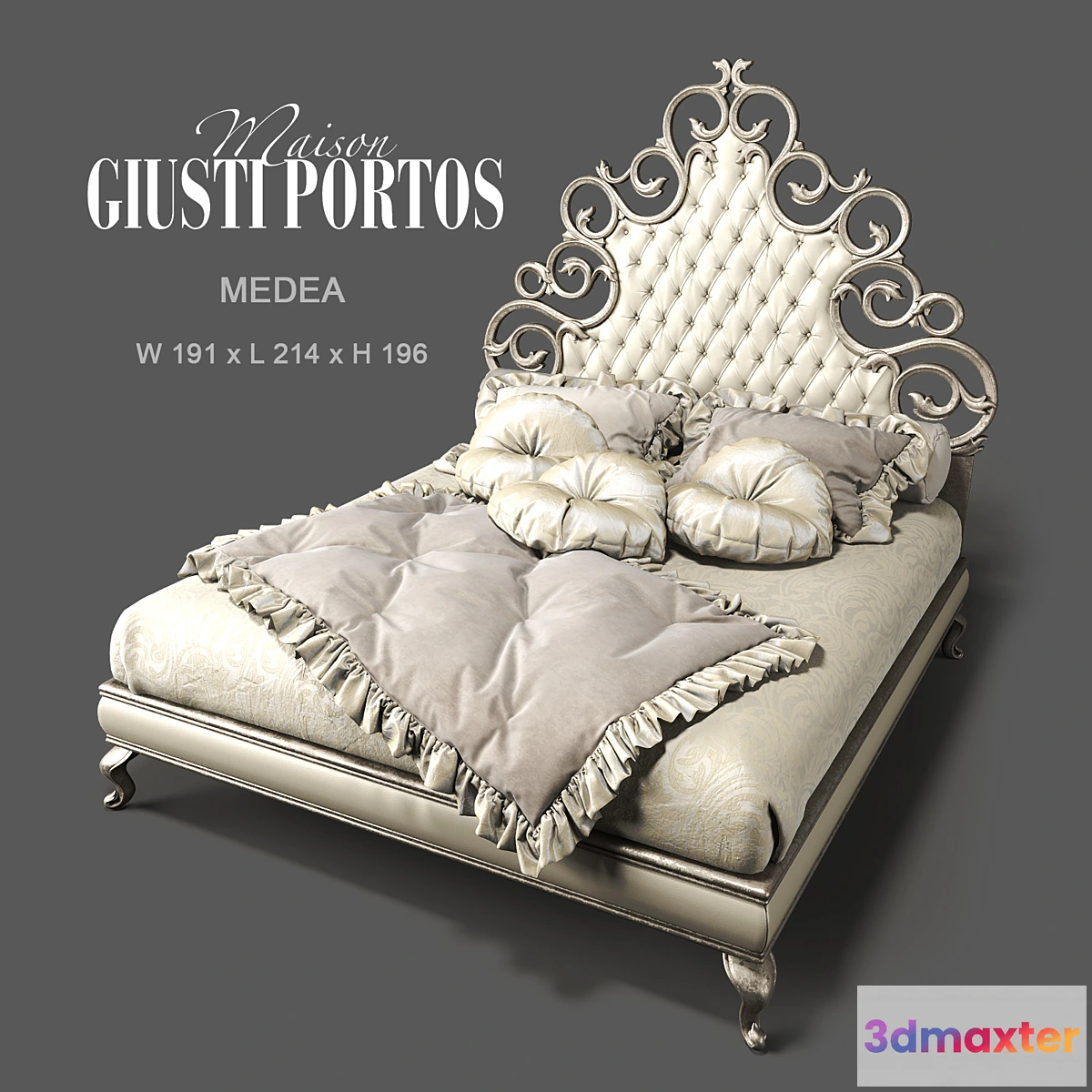 790650 - Bed Medea_Giusti Portos - No.3