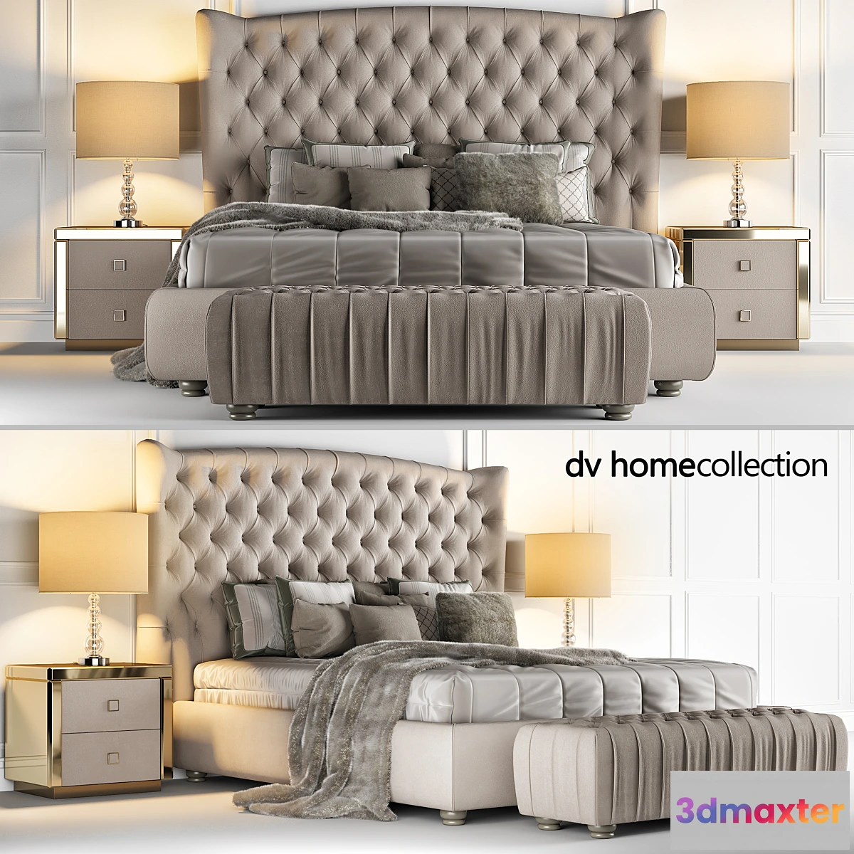 790902 - Bed Vogue DVhomecollection - No.3