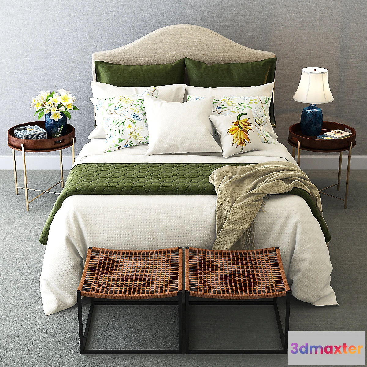 790920 - Colonial Style Bedroom Set - No.3