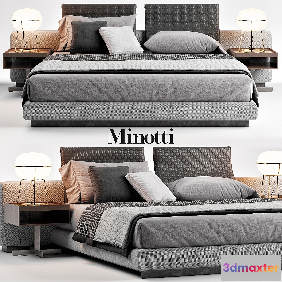 791132 - Minotti Yang Bed - No.3
