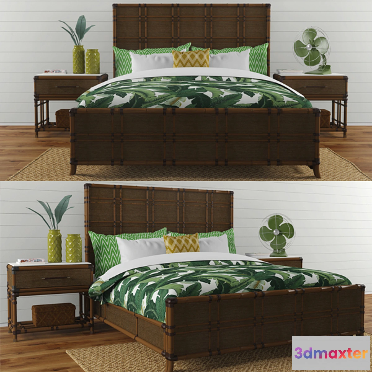 791200 - Lexington “Coco bay panel bed” - No.3
