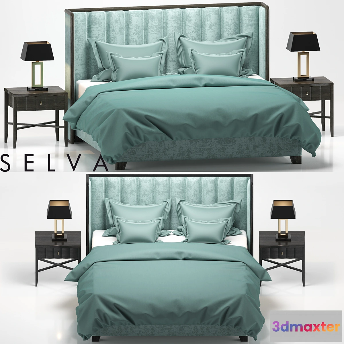 791228 - Bed TRUST Selva Philipp LETTI E COMODINI - No.3