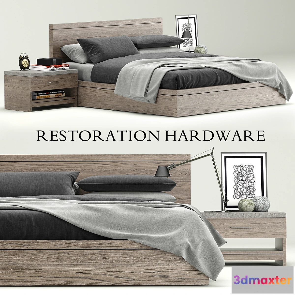 791282 - RH Modern Meade bed - No.4