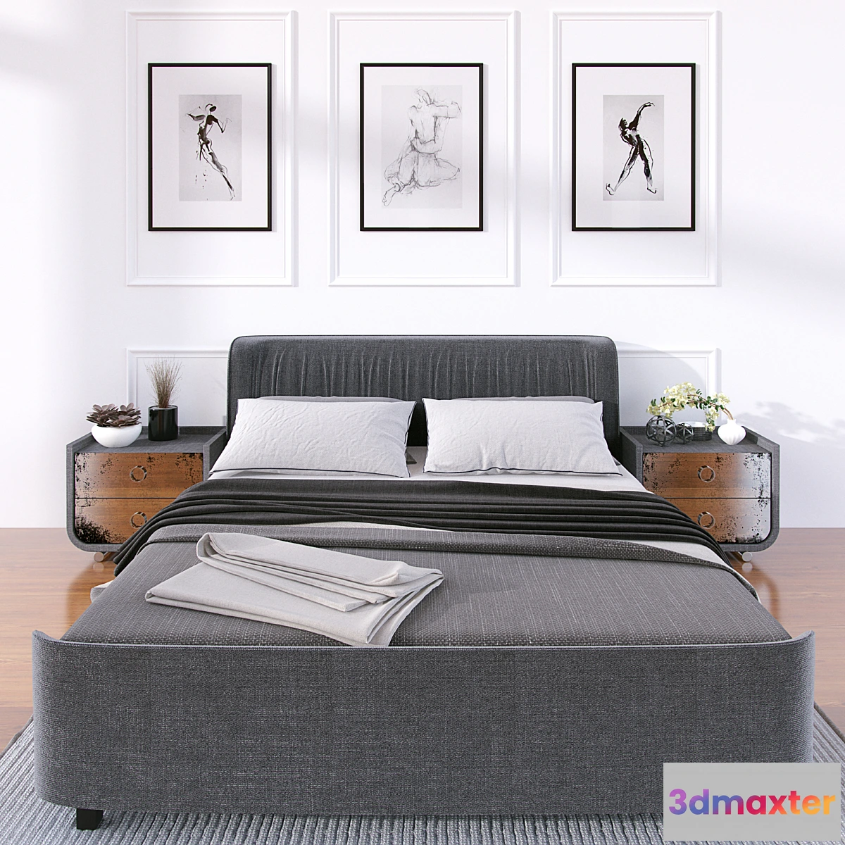 791602 - Bed set - No.7