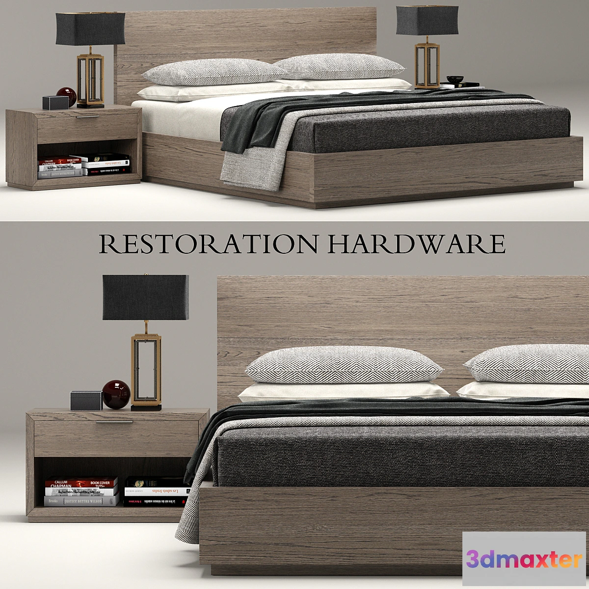 791638 - RH Modern Machinto bed - No.4