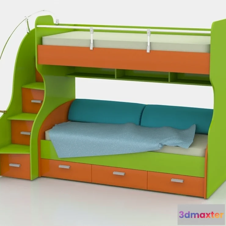 804946 - Children’s two level bed