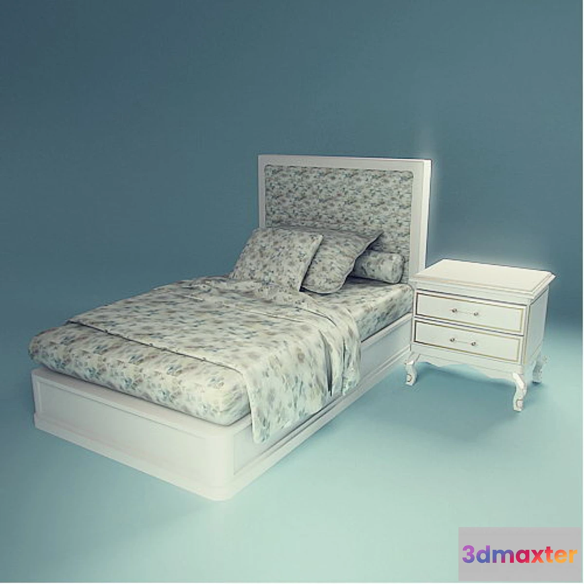 805000 - Classic bed + Bedside table in the child. Firm PM4.
