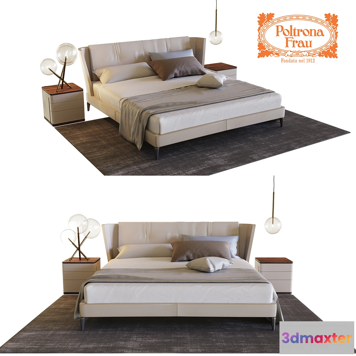 810992 - Poltrona Frau Bretagne Bed