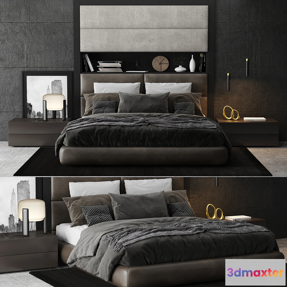 811118 - Poliform Dream Bed Headboard B - No.3