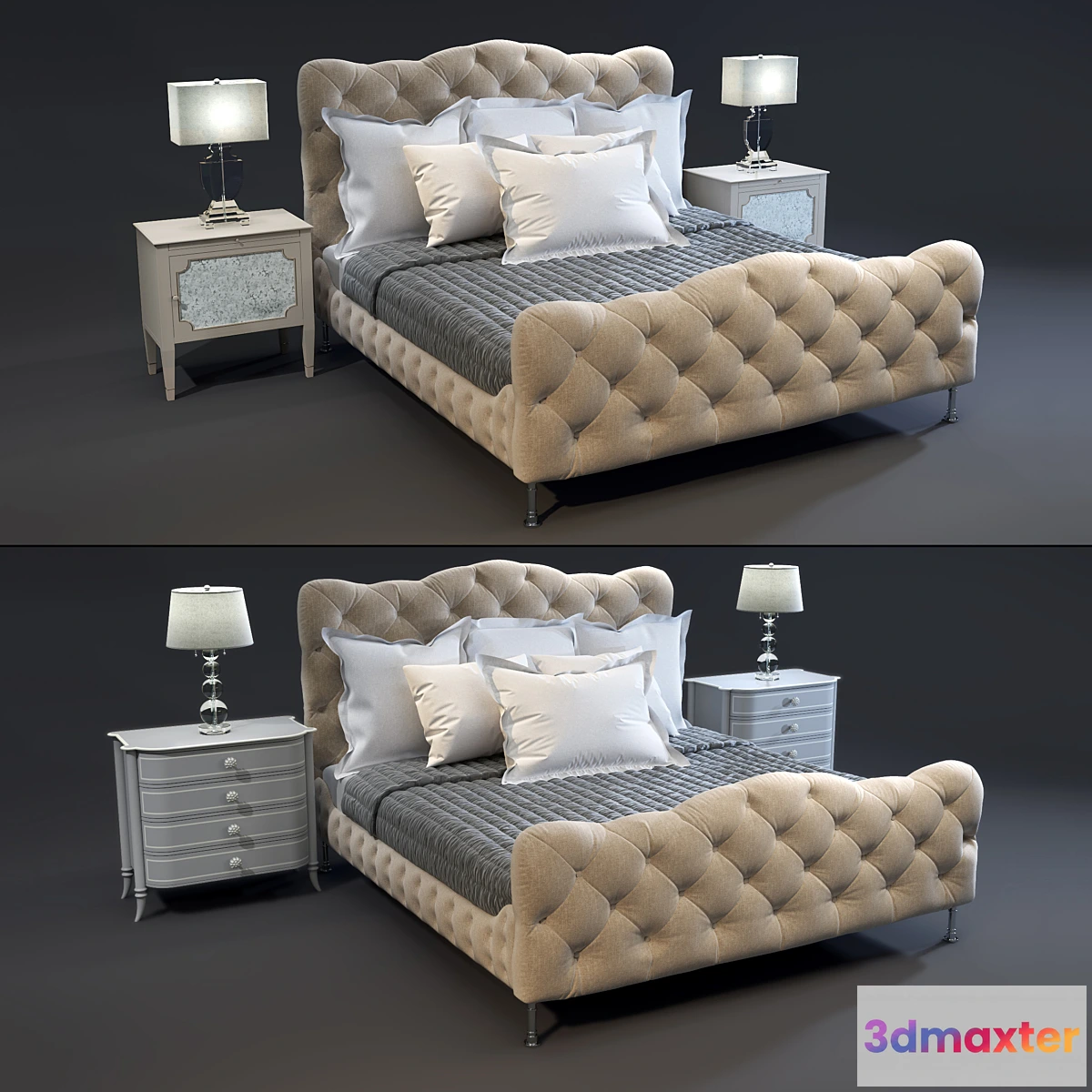 811876 - Caracole Classic bed set