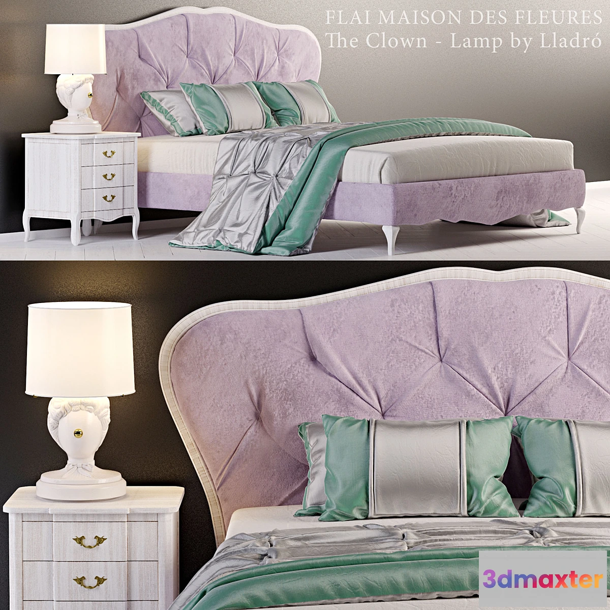 812582 - FLAI MAISON DES FLEURES. The Clown - Lamp