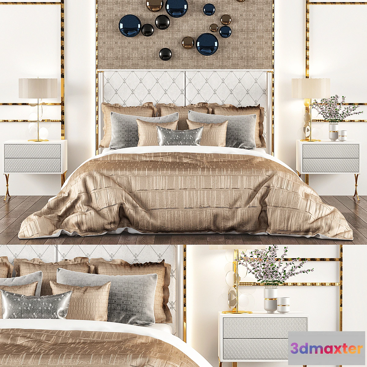 812590 - Fendi montgomery bed