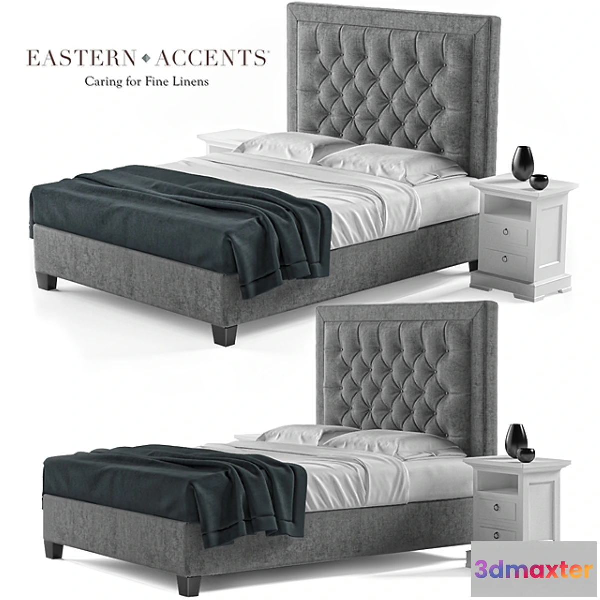 812594 - MILAN TUFTED BED