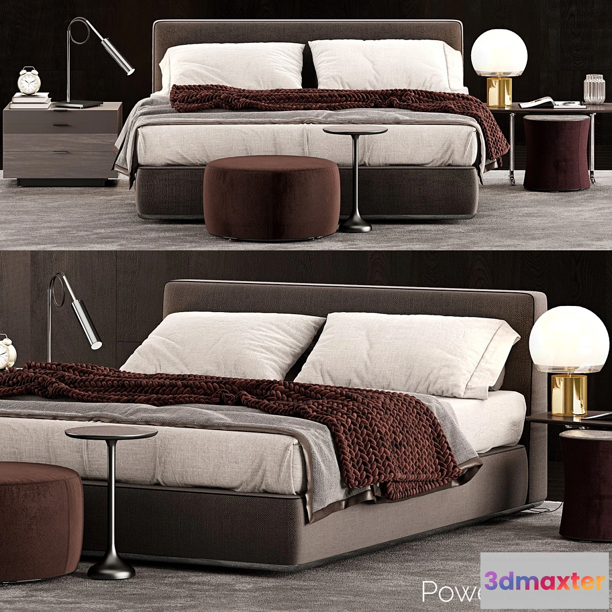 830574 - Minotti Powell Bed.94 - No.4