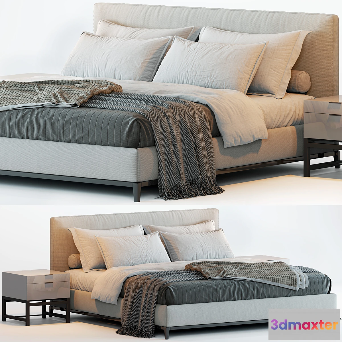 830778 - Minotti Andersen Bed - No.16