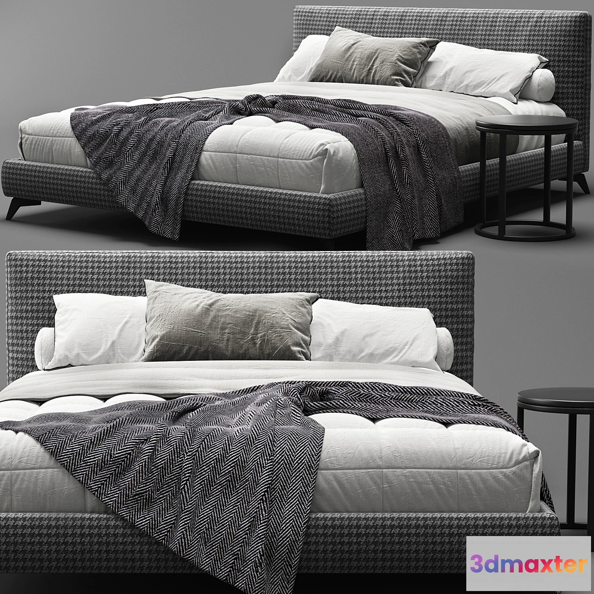 831018 - Meridiani Stone Up Bed - No.16