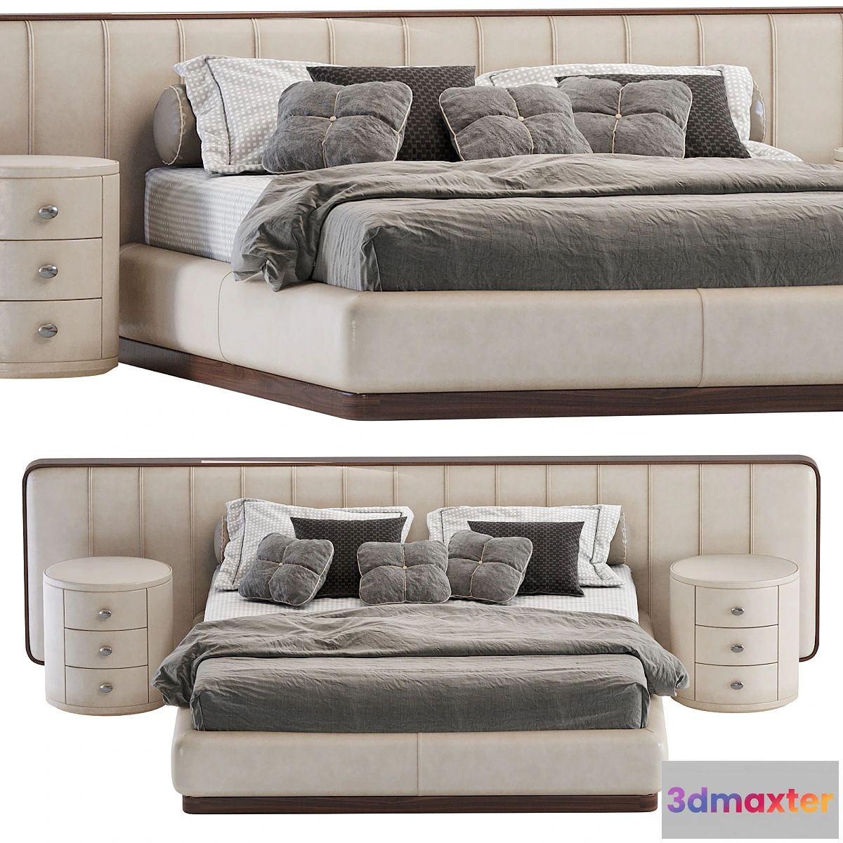 831160 - Bed Flou Letto Ermes - No.4