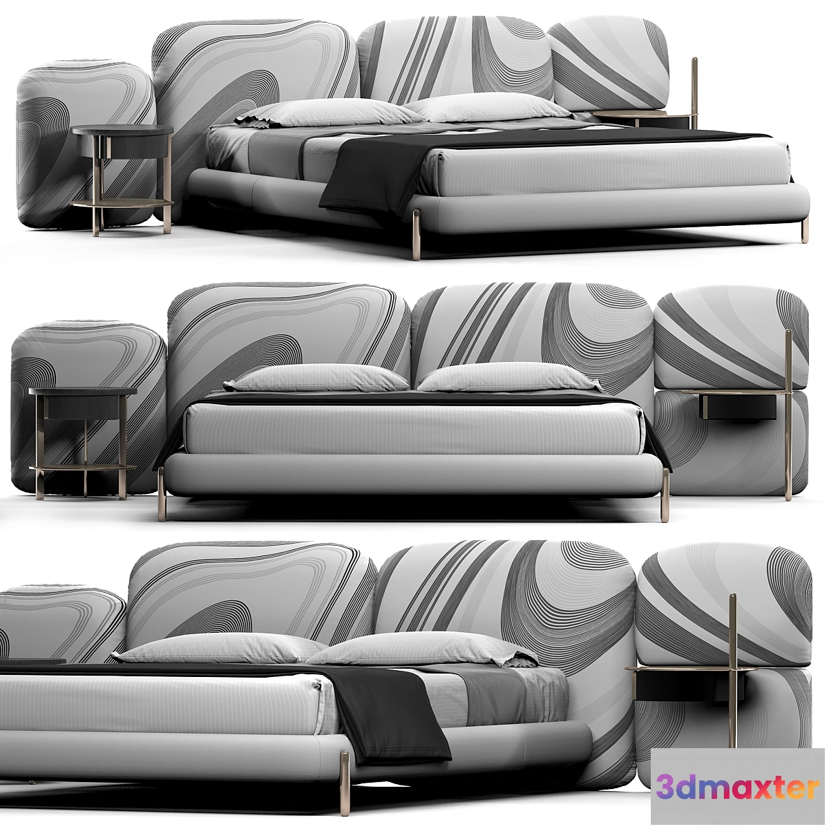 831286 - BAXTER STONE BED - No.11