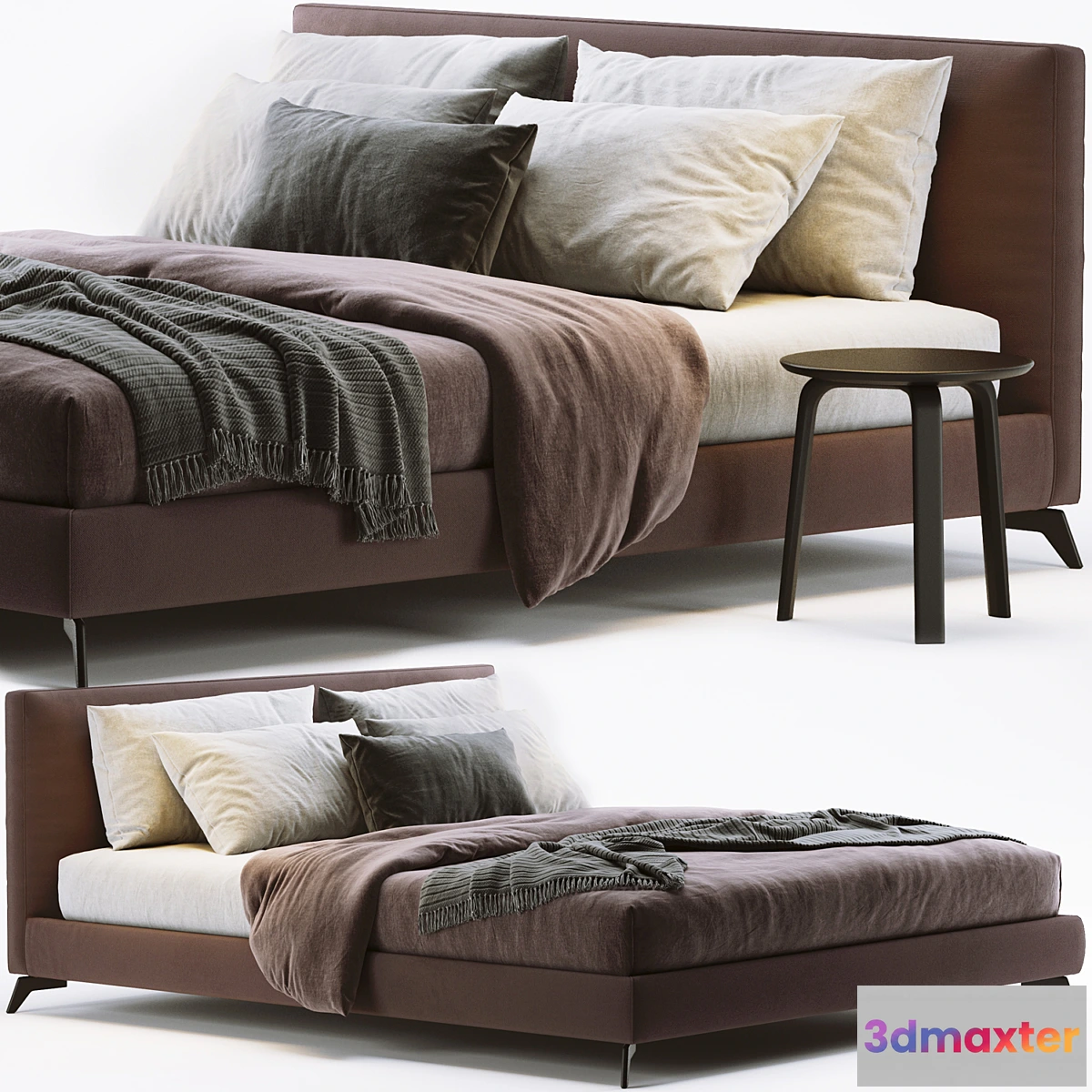 831410 - Meridiani Stone Up Bed - No.17