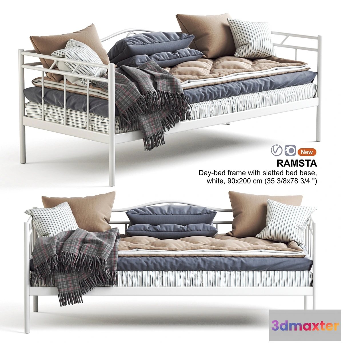 842381 - IKEA RAMSTA day-bed couch - No.3