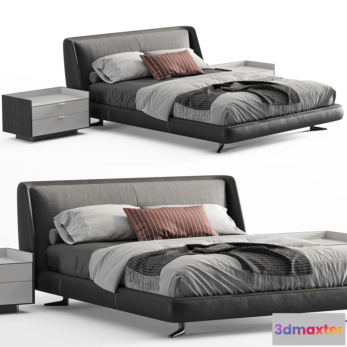 851813 - Minotti spencer bed_2 - No.9