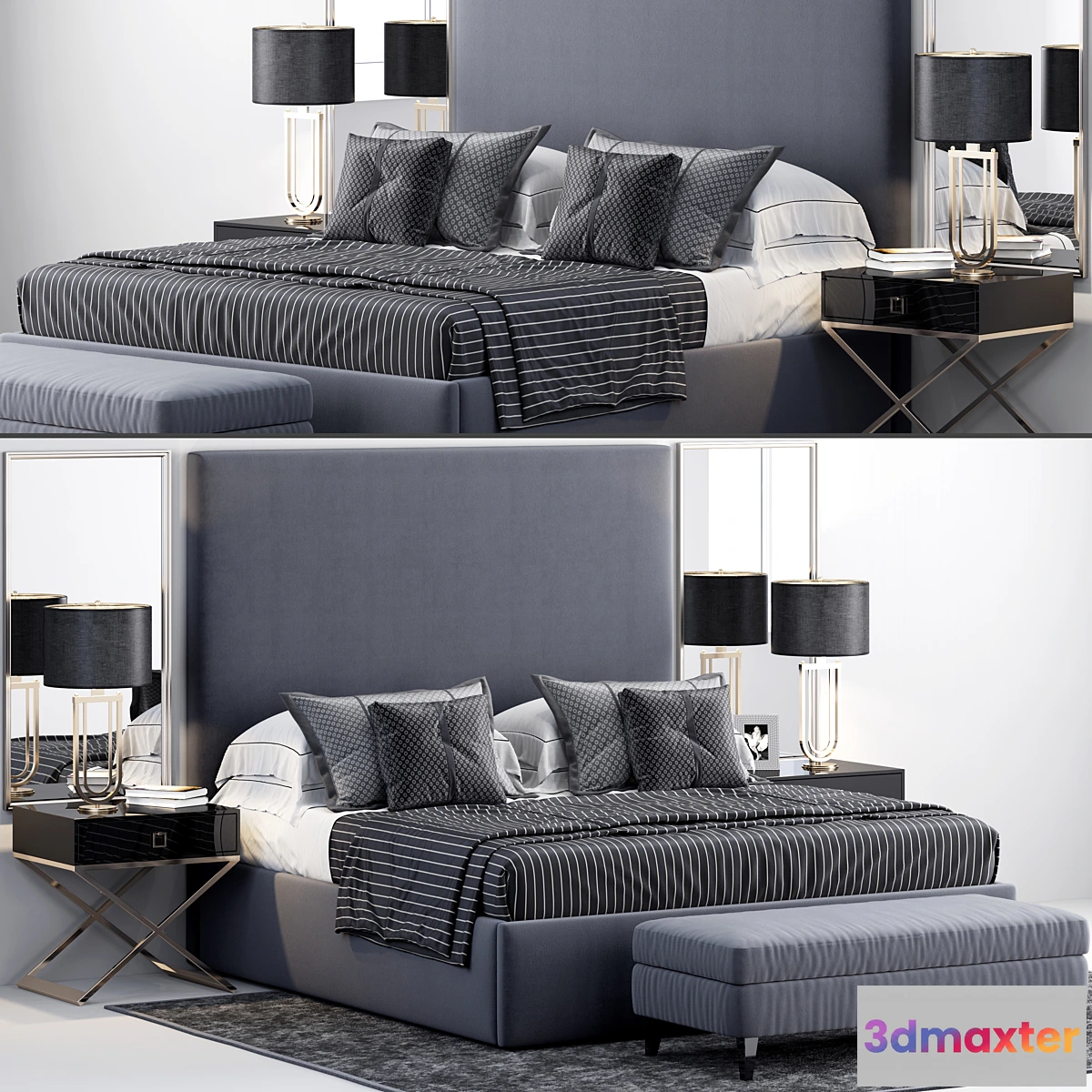 863045 - RH Sullivan Upholstered Platform Bed - No.5