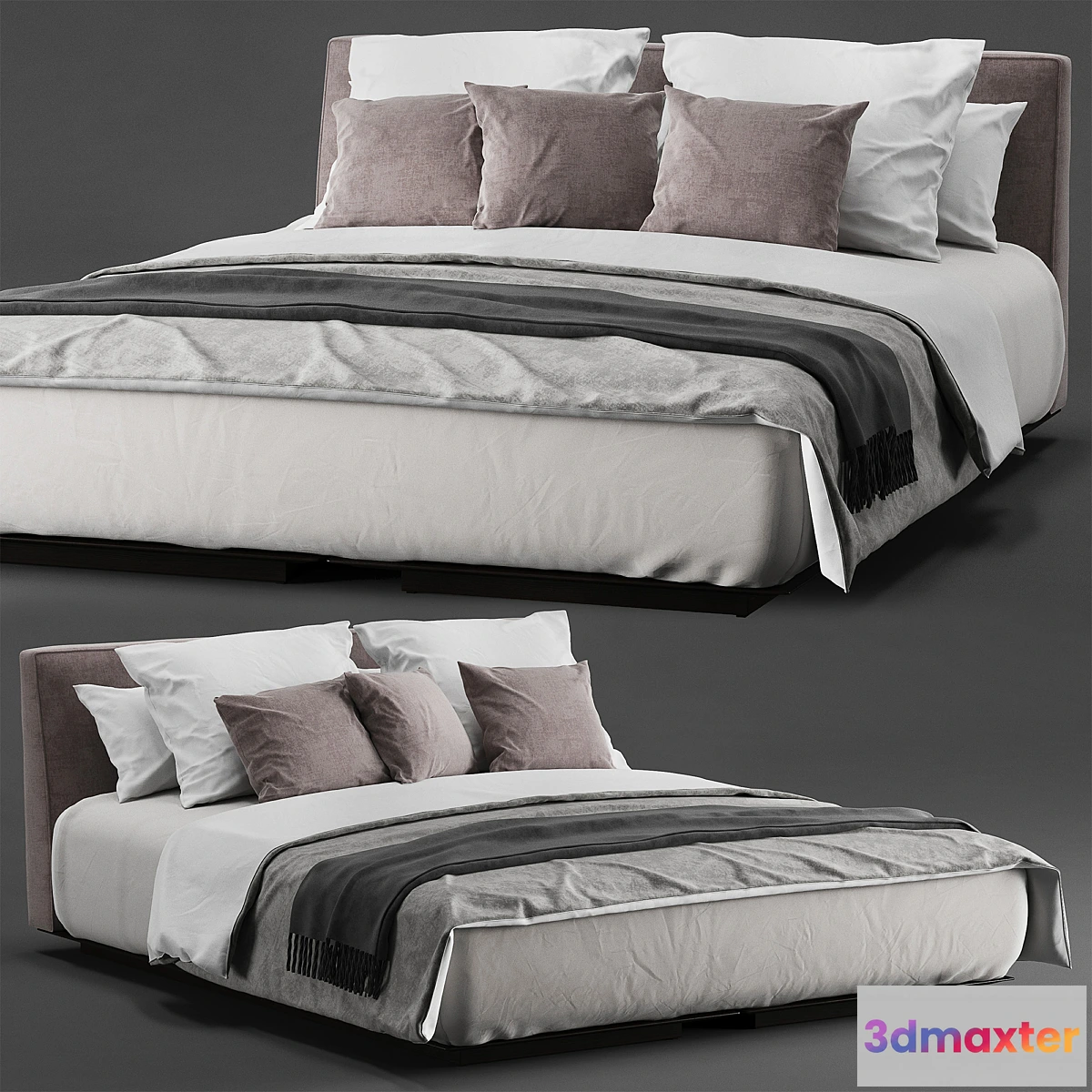 863151 - Flexform grandemare bed - No.5