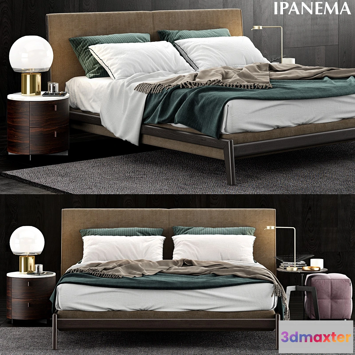 863611 - Poliform Ipanema Bed - No.4