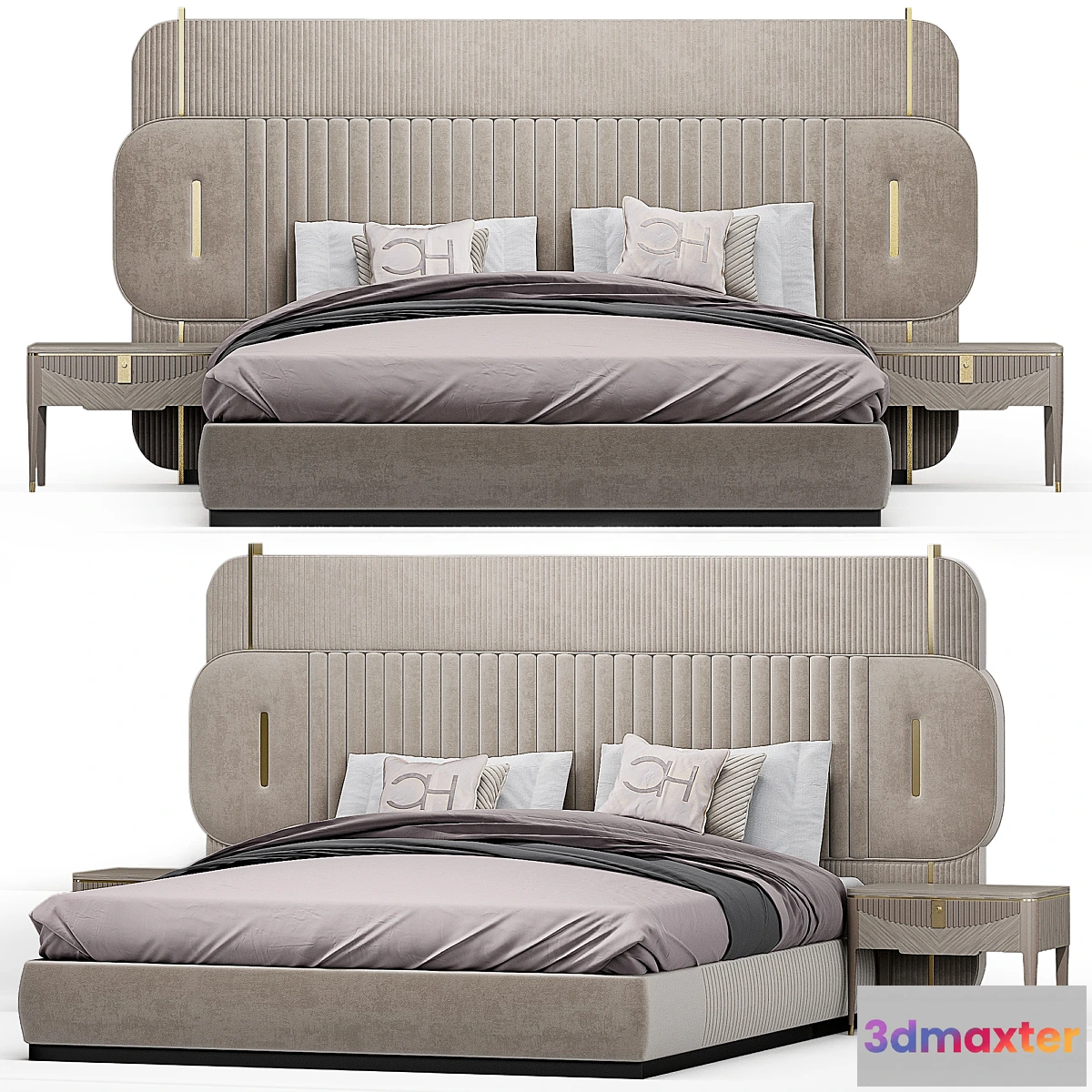 863637 - Carpanese Home PAPILLON BED - No.4