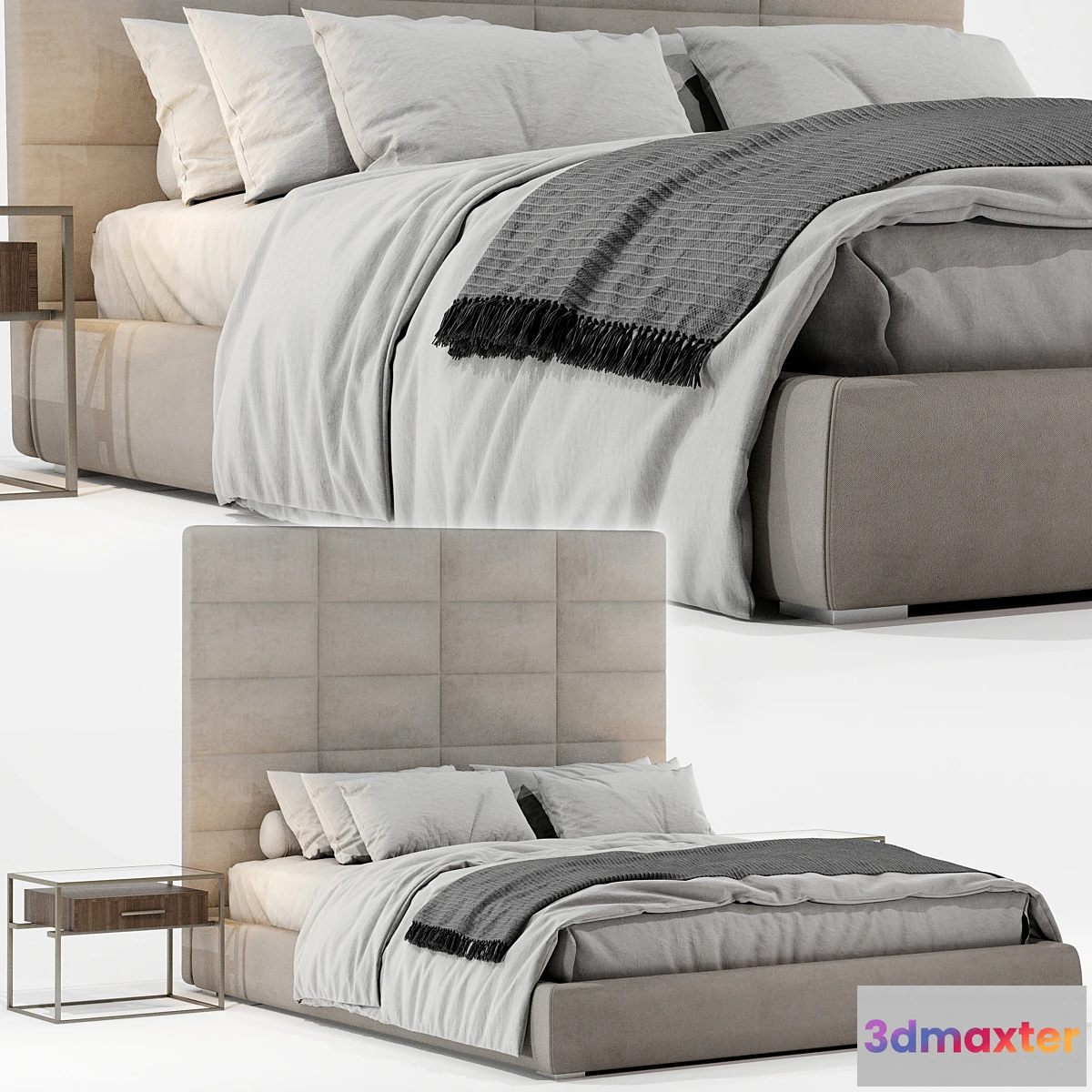 863737 - Rh Modena Bed - No.15