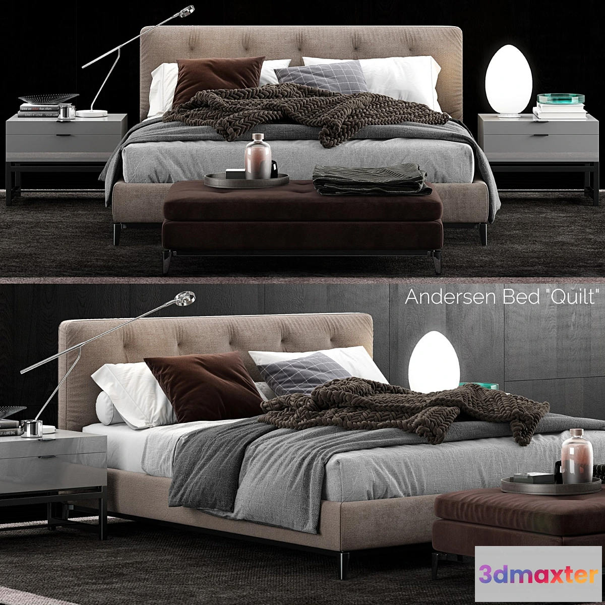 863765 - Minotti Andersen Bed Quilt - No.5