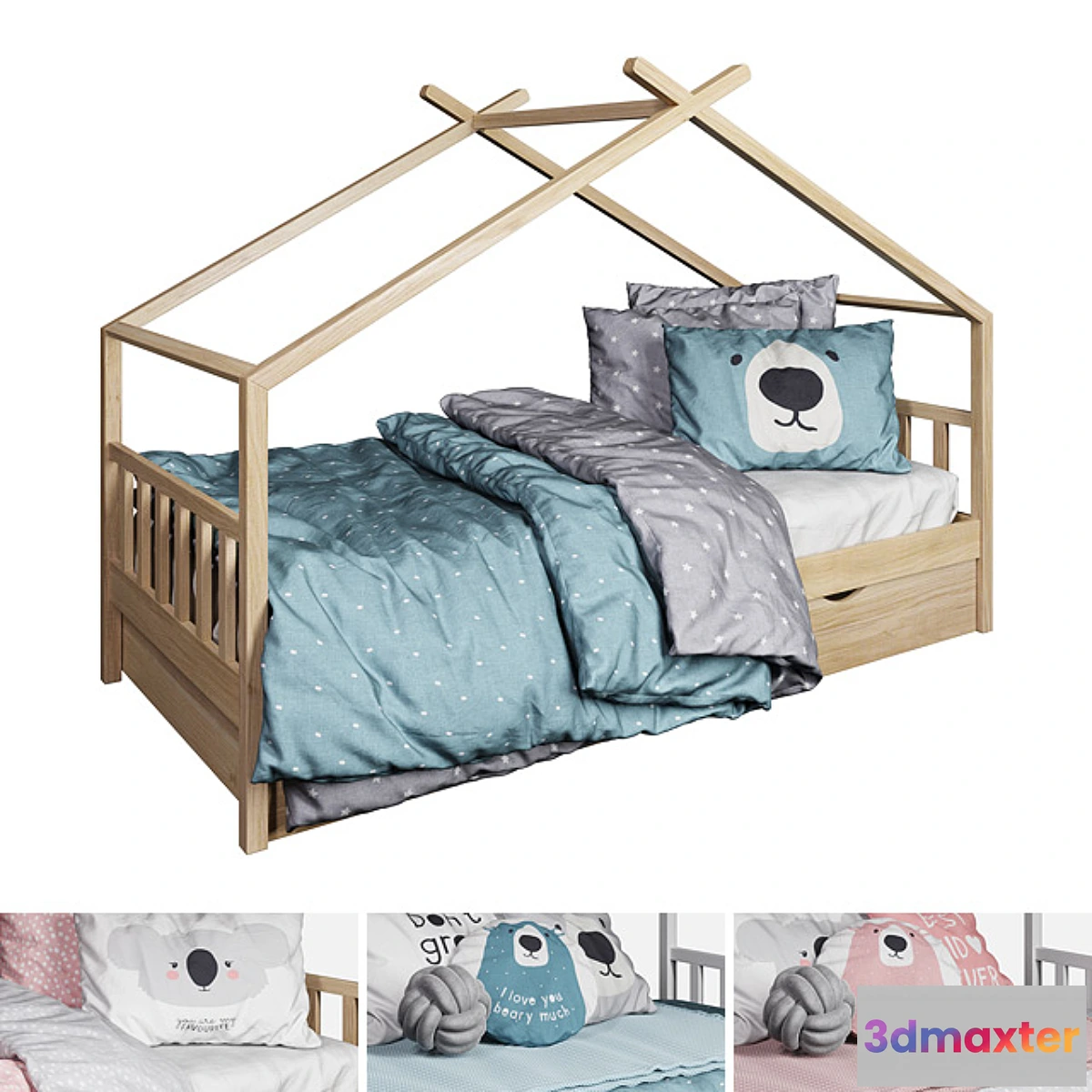 880356 - Vicco Hausbett Design - No.4