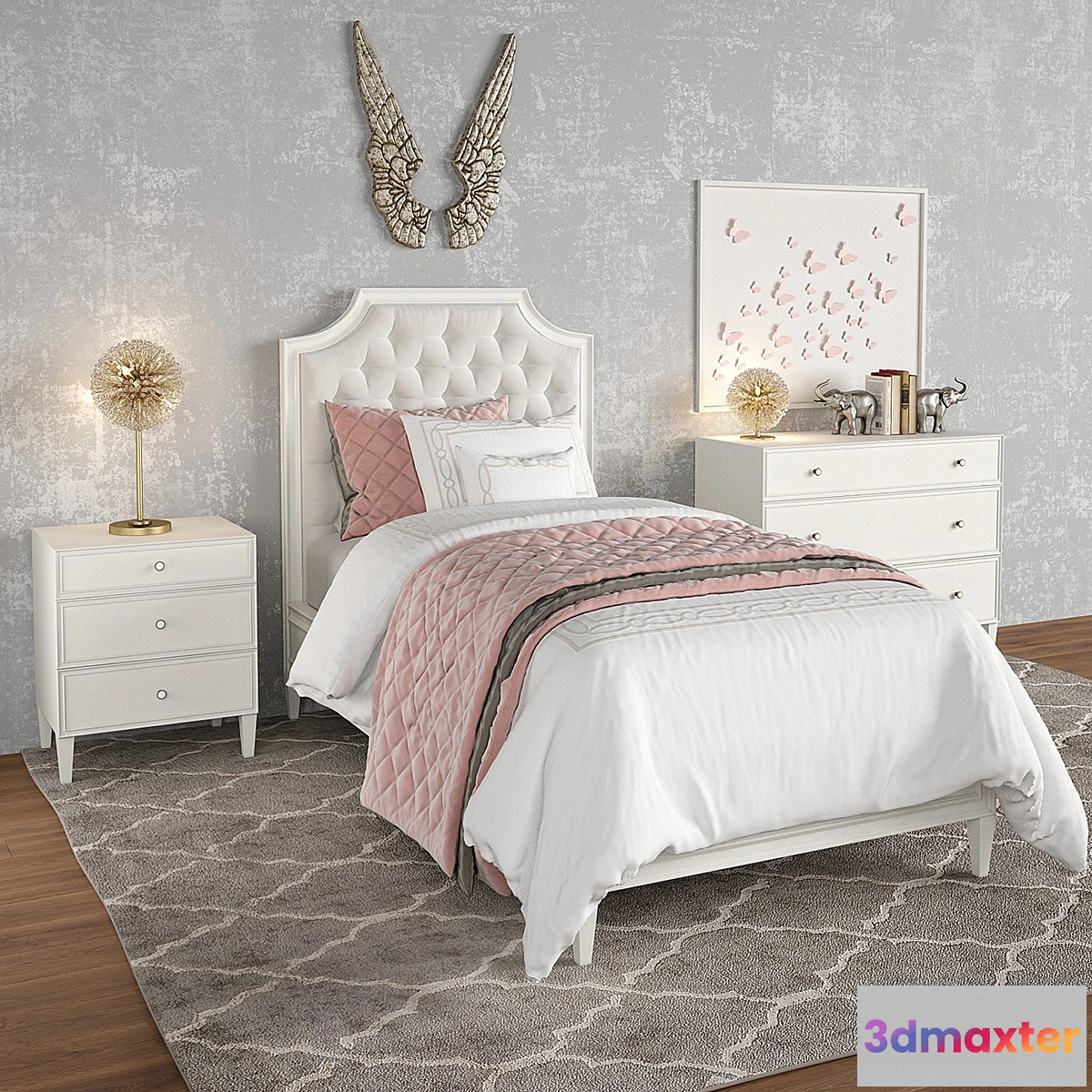 899598 - ALEXANDRA TUFTED BED Restoration Hardware - No.4