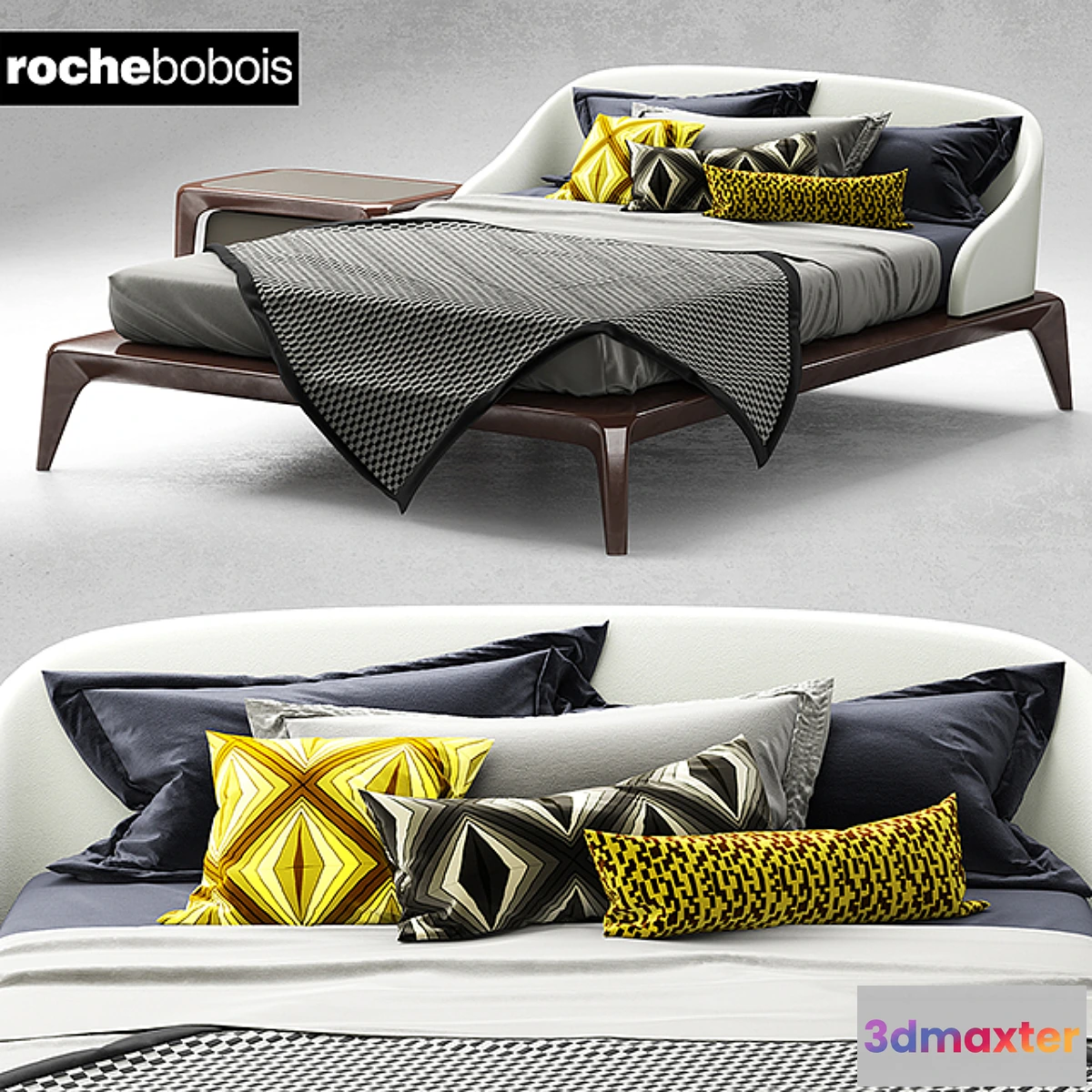 900024 - Bed Roche Bobois BRIO bed