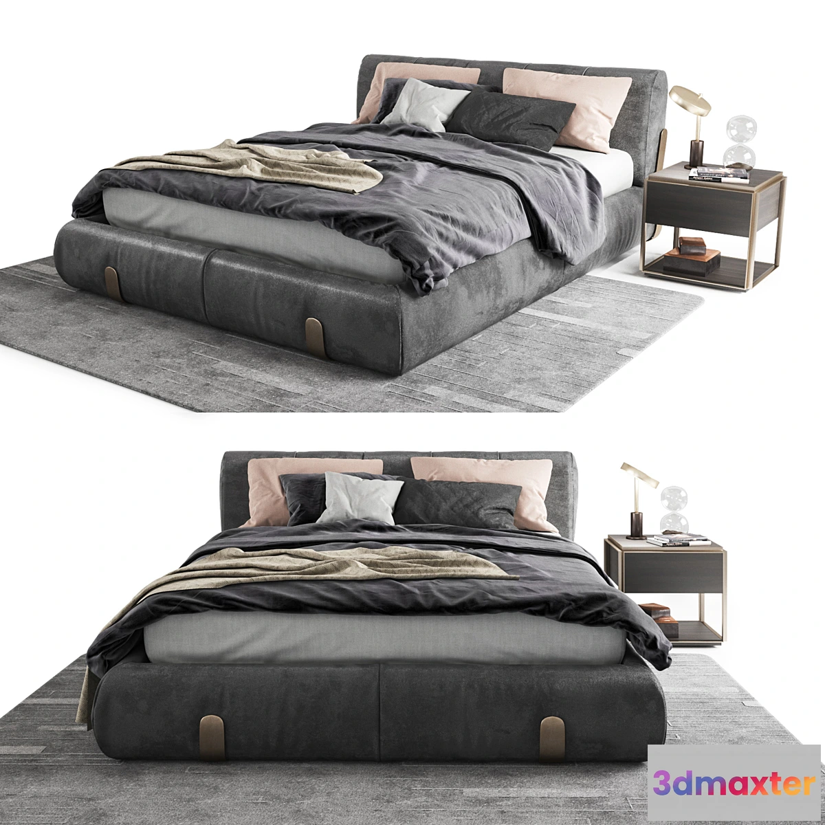 900254 - Unique Modern Design bedroom set - No.2