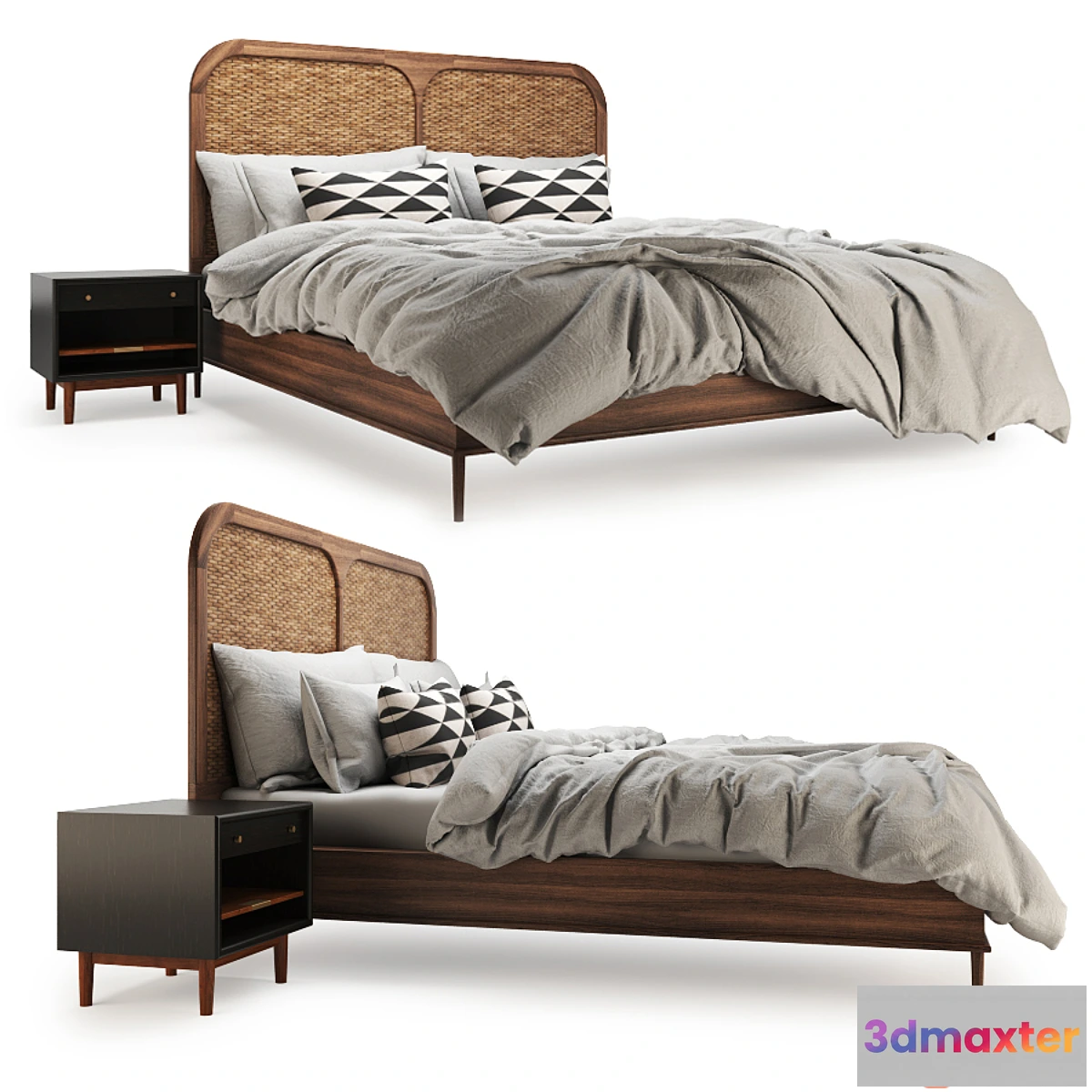 900280 - Lind & Almond - Sanders Bed - No.2