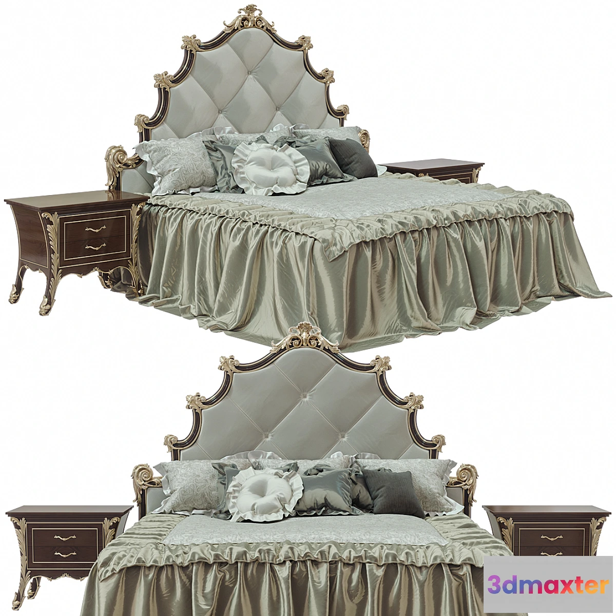 900366 - Ceppi style bed - No.2