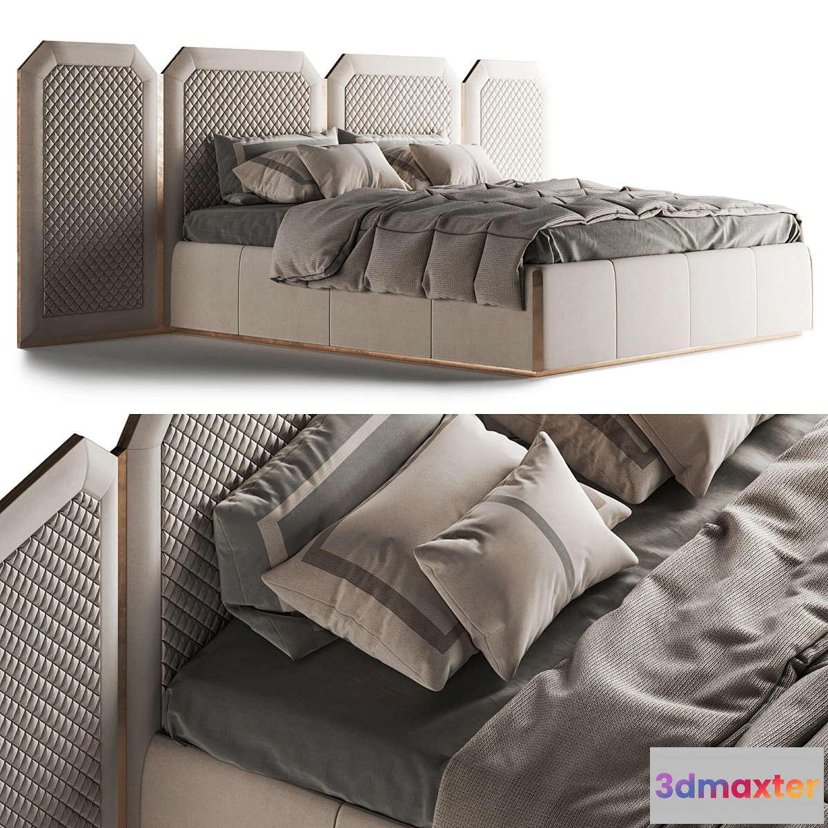 900376 - Capital Collection Orion XL Bed - No.2