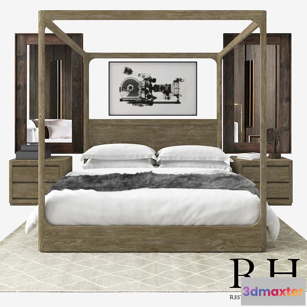 900478 - RH MODERN MARTENS BEDROOM SET - No.2