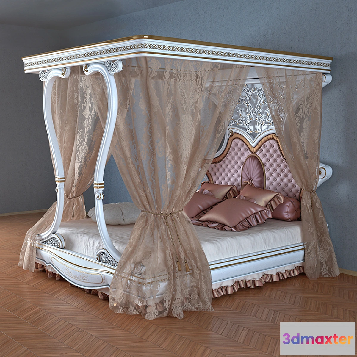 900696 - Canopy bed - No.9