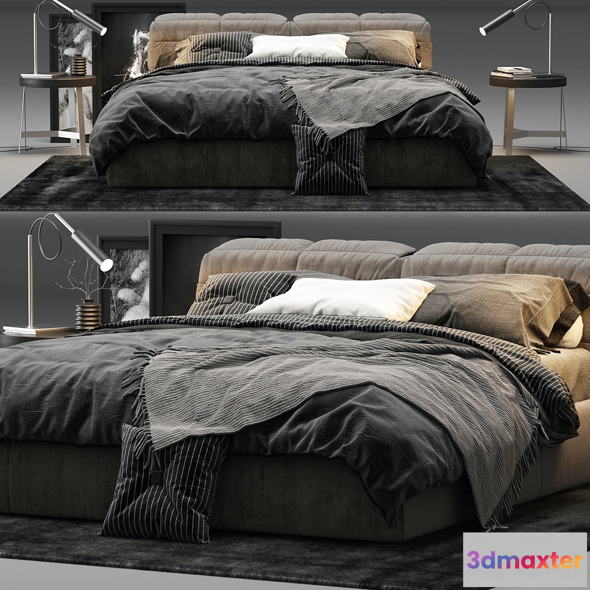 900746 - Ditre Italia Dunn Bed - No.4