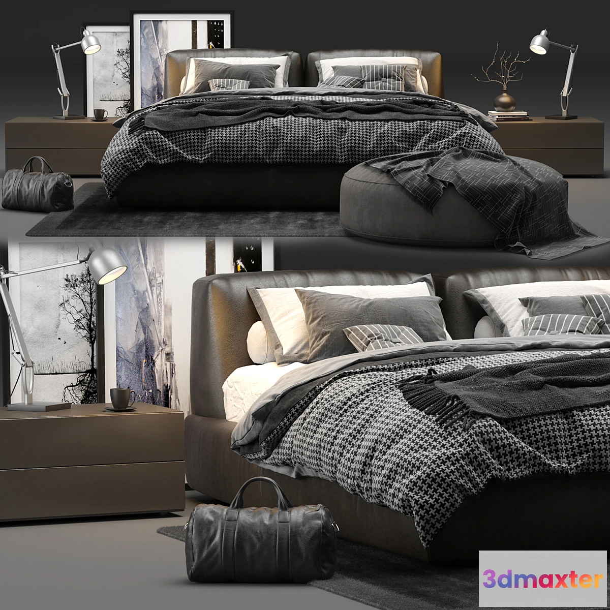 900768 - Poliform Bolton Bed - No.5