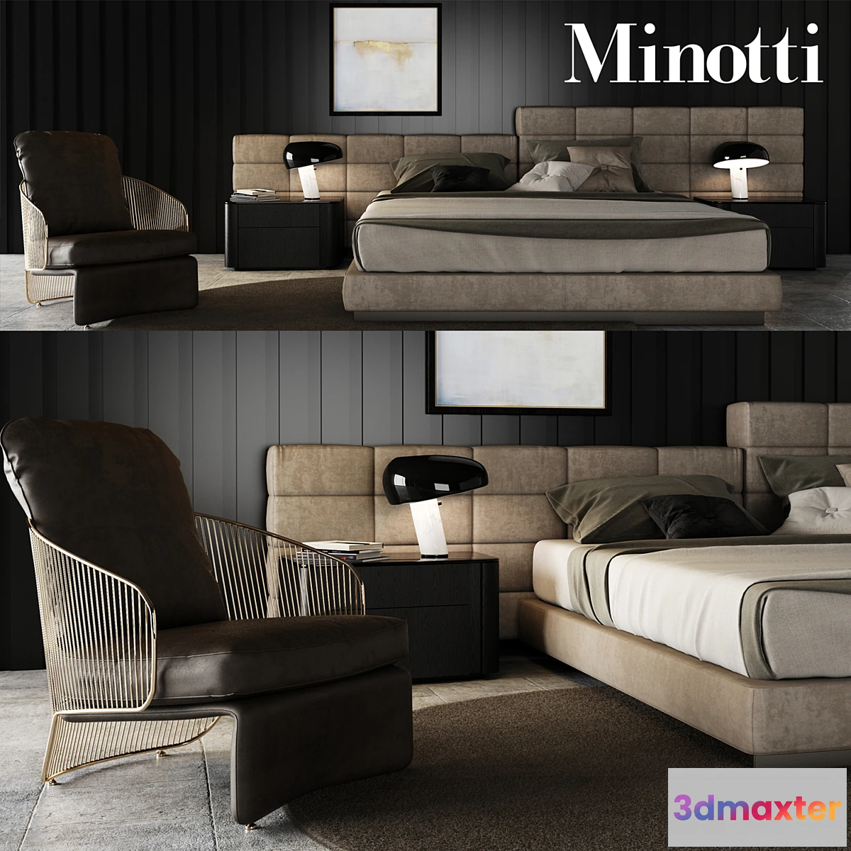 900858 - Minotti Set 04 - No.3