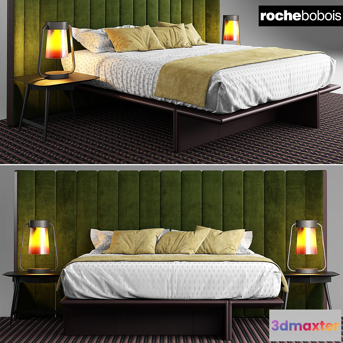 901152 - Bed roche bobois backstage bed - No.2